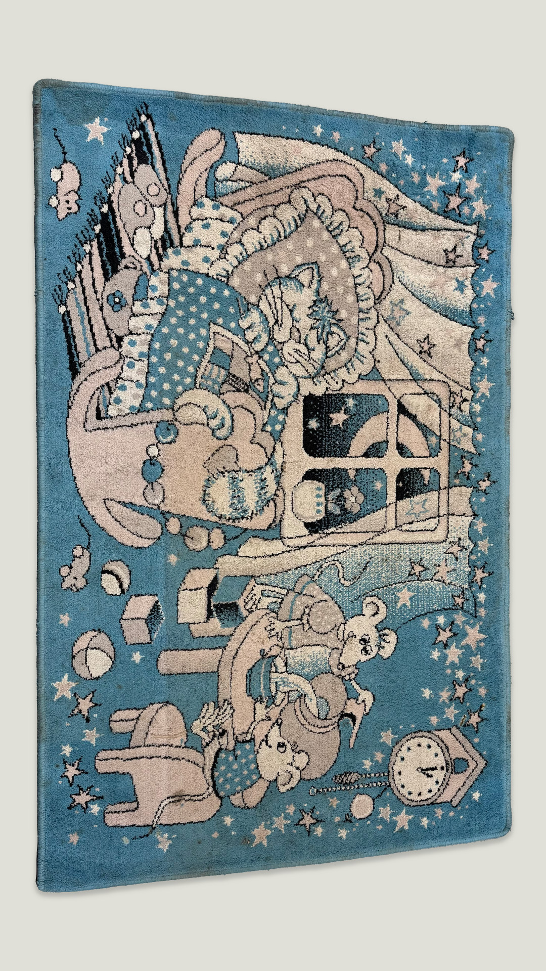 Стирка детского ковра - до